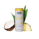 LEILO | Kava 구동 피나 Colada Mocktail 음료 | 12-Pack - Sugar-Free & Non-ALC Functional Relaxation Support | 12 fl oz Cans (12 팩)