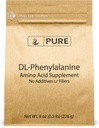 순수한 본래 성분 DL-Phenylalanine 분말 (8개 oz) 항상 순수한, 충전물 또는 첨가물 없음