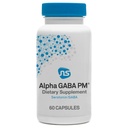 NeuroScience GABA PM Calm 수면 보조 성인 - 400mg L Theanine Supplement with 5 HTP for Brain Support & Magnesium for Sleep - Overactive Mind & Racing Thoughts (60 캡슐)