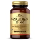 Solgar Gentle Iron 25mg, 90 식물성 캡슐 - 에너지, 정상적인 붉은 혈액 세포 생산 - Stomach의 Gentle - Non-GMO, Vegan, 글루텐 무료, Dairy Free, Kosher - 90 서빙
