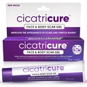 Cicatricure 얼굴 & 몸을 위한 진보된 흉터 젤 - 외과 흉터, 스트레치 마크, 화상 및 부상, 여드름 흉터 처리, 1개 oz (28 g)에 있는 입증된 결과