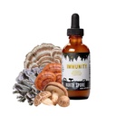 노스 스포어 유기 이문성 버섯 탄약 (2 oz) | 100 % 과일 바디 추출물 | Reishi, Chaga, Turkey Tail, Maitake, Shiitake | 인증 유기농, 비 GMO | Adaptogenic, 미국