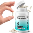 마그네슘 Bisglycinate 200mg - 높은 흡수 Chelated 마그네슘 보충교재 - Stomach, 글루텐 자유로운, 지원 잠, 근육 크림 & 긍정적인 계류에 Gentle - 120의 캡슐 (1의 포장)