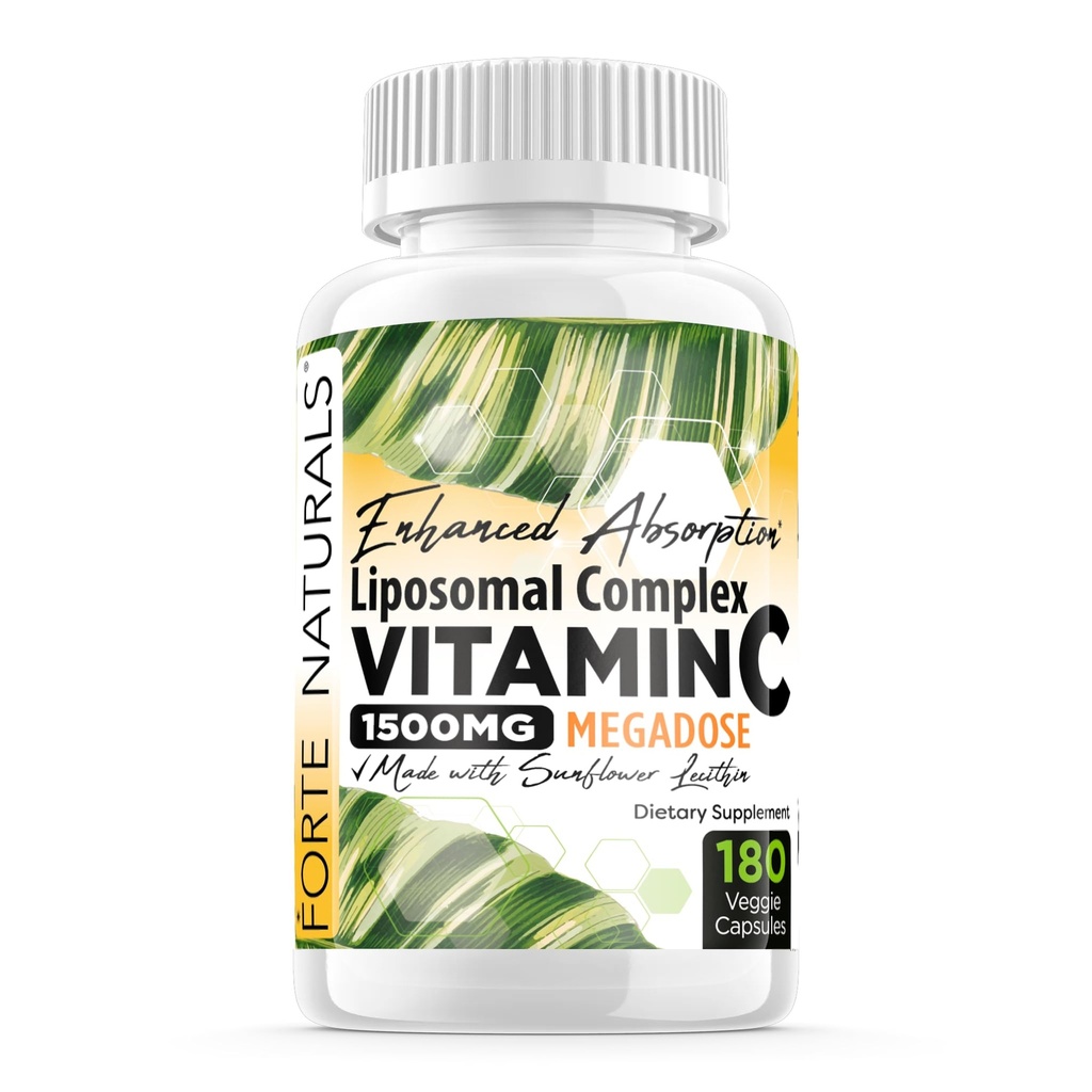 해바라기 Lecithin 캡슐을 가진 높은 복용량 비타민 C 1500mg Liposomal C Complex 보충교재는 우유 해바라기 Lecithin 180 캡슐 축하 비타민을 기록했습니다