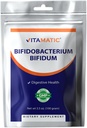 Vitamatic Bifidobacterium Bifidum Probiotic 분말 - 소화 건강 지원 - 100 그램 (3.5 OZ) - 100 서빙