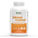 지그saw Health Adrenal 칵테일 + Wholefood 비타민 C | 칼륨 중탄산염, 바다 소금, Acerola Cherry Extract | 360 캡슐 | 60 서빙