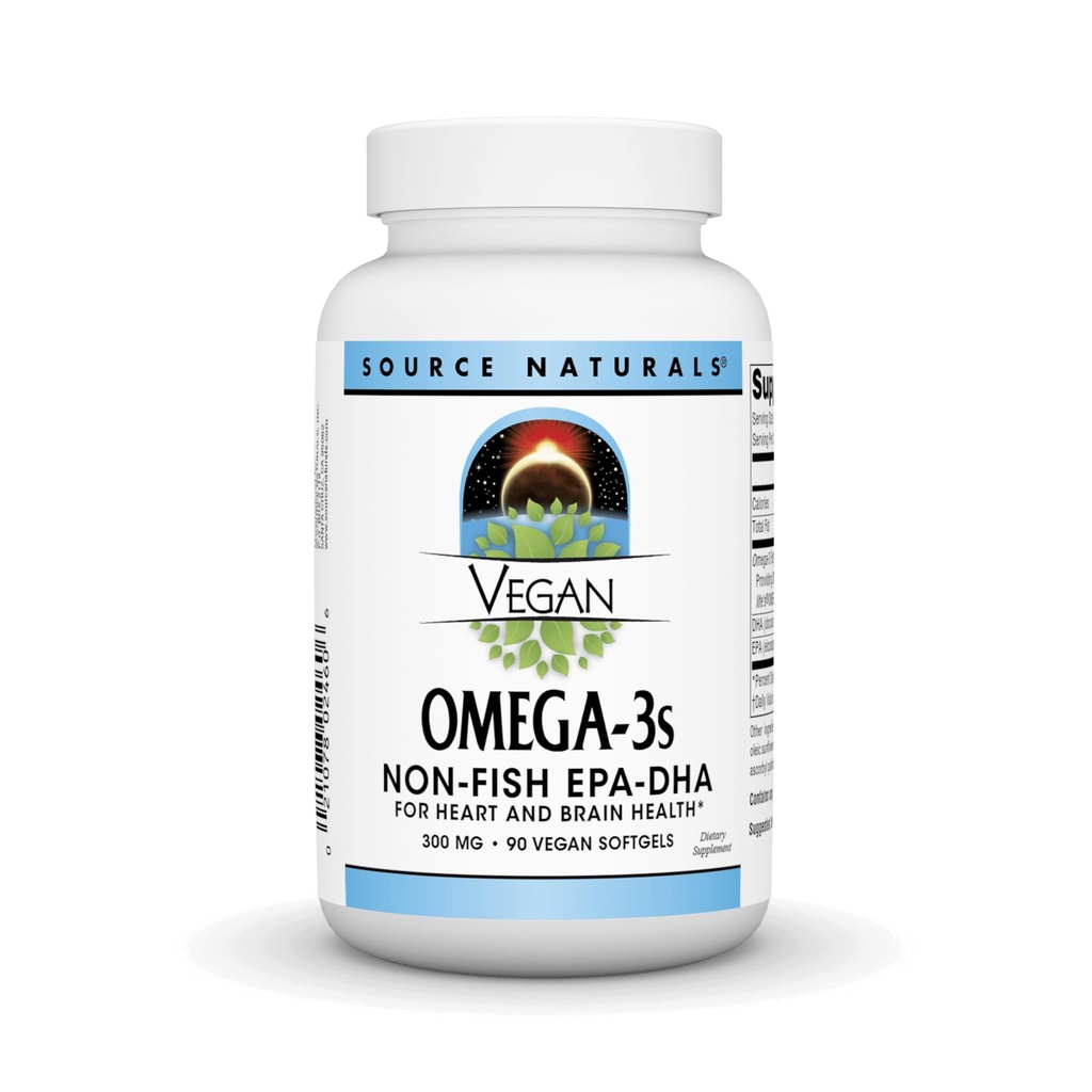 근원 자연적인 Vegan Omega 3s Epa-Dha* 300 mg - 90 Softfgels