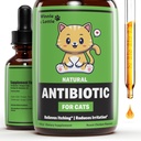 위니 & Lottie Natural Antibiotics for Cats | 고양이 항생제 | 고양이 항생제 | 고양이 면역 지원 | 고양이 항생제 | 고양이 멀티비타민 | 고양이 UTI 항생제 | 1 fl oz