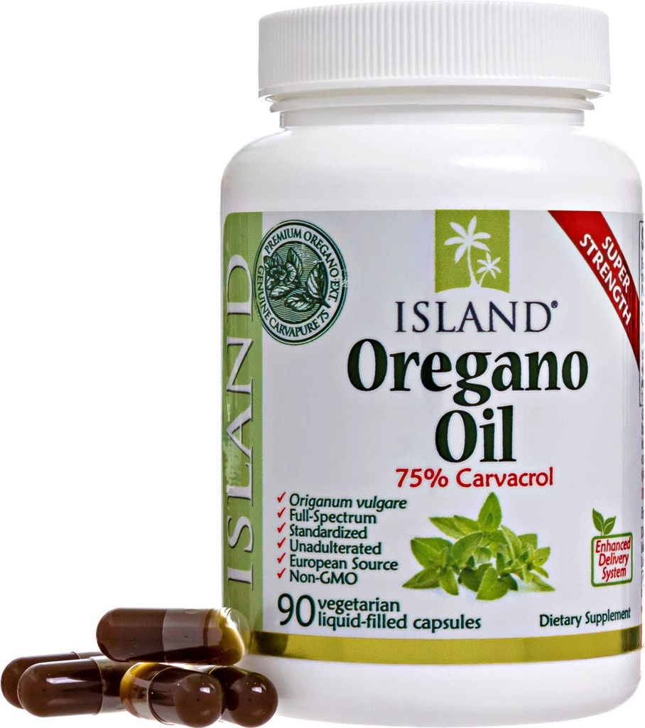 Oregano 기름 캡슐, 유기 성분 - 스페인에서 성장하는 Super-Strength, 90-ct 액체 채워진 - 강화된 납품을 가진 Oregano 캡슐의 유기 기름