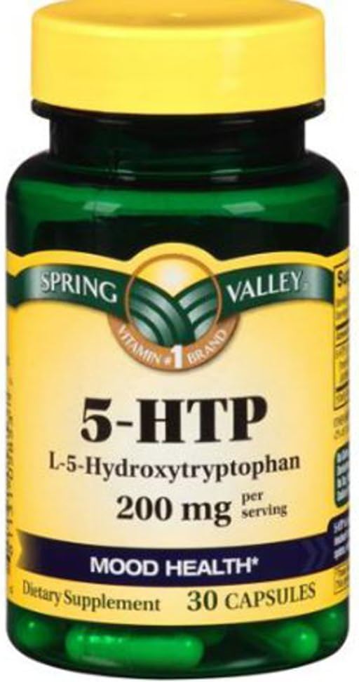 스프링 밸리 - 5-HTP 100 mg, 30 캡슐