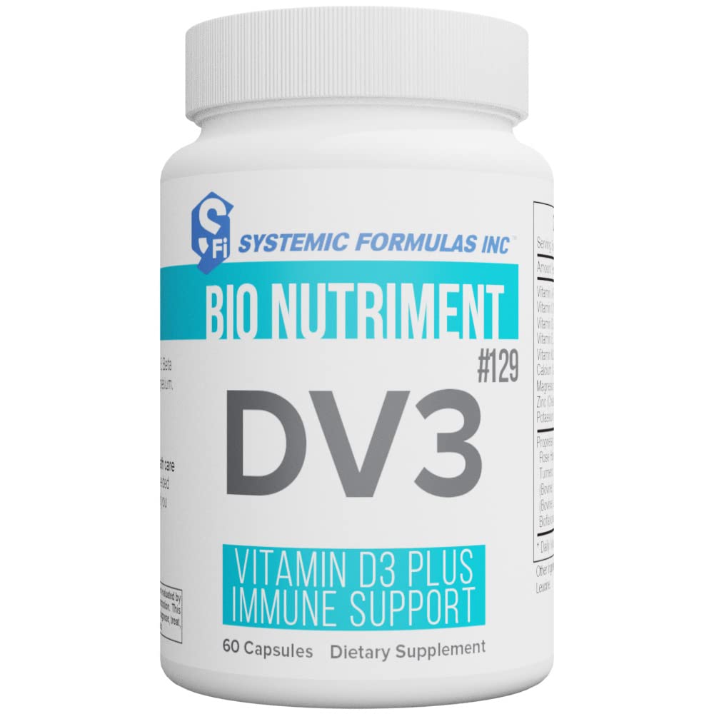 체계적인 공식 DV3 BioNutriment 비타민 D3 플러스 면역성 지원