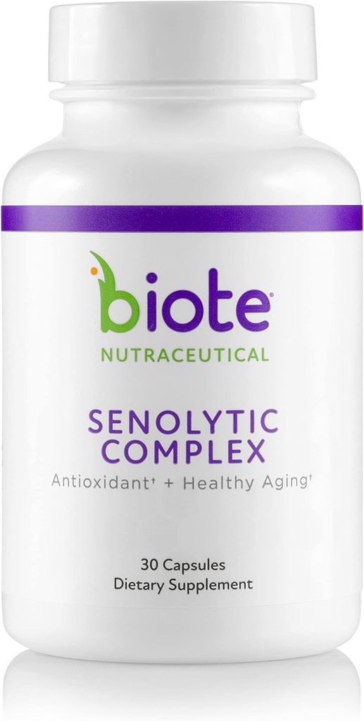 Biote Nutraceuticals - SENOLYTIC Complex - 산화제 + 건강한 노화 (30 캡슐)