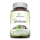 놀라운 인도 자연 Shatavari 500 Mg 서빙 250 Veggie 캡슐 보충 | Non-GMO | 글루텐 프리
