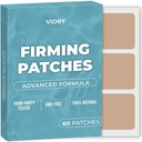 B12 Firming Patchs (Pack of 60) - 여성과 남성을위한 100 % 천연 패치 - 에너지, 초점 및 바디 지원 - 향상된 공식