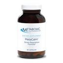 Metabolic Maintenance MetaCalm - GABA L-Theanine Supplement for Calm, 수면 및 스트레스 지원, 비타민 B6, Active Folate, Magnesium & 5-HTP Complex for Adults, 남성 및 여성 - 90 캡슐