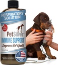 PetSilver Immune 지원, 자연적인 분무기 해결책, 고양이 & 개, 알레르기, Sinus & 기침 처리에 있는 호흡 건강을 승진시킵니다, 사용하기 편한, 특허가 주어진 킬레이트 실버, 미국에서 만든 16의 fl oz