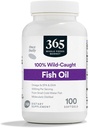 전체적인 음식 시장, 기름 물고기 1000 Mg, 100 Softgels에 의하여 365
