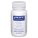 순수한 캡슐에 넣기 CoQ10 120 mg - 심장 건강, 에너지, 산화 방지제, 뇌 및 기억 건강을 위한 Coenzyme Q10 보충교재 - 세포질 건강, Cognition & 심장 혈관 지원* - 30의 캡슐