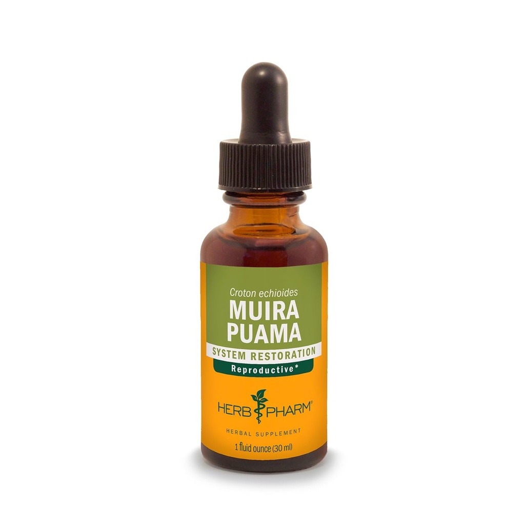생식 시스템 지원을위한 허브 Pharm Muira Puama 추출물 - 1 Ounce