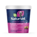 NaturVet Bladder Support Plus Cranberry for Dogs, 60ct Soft Chews, 글로벌 소스 성분으로 미국에서 만든