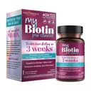 순수성 제품 MyBiotin ProClinical – 3 Weeks & Fights Wrinkles에서 시작하는 더 두꺼운 머리 - MB40X에 의하여 특허가 주어진 Biotin 비타민 B7 모체 w/Astaxanthin - 40X 더 가용 대 Ordinary Biotin, 30 Veg 캡슐