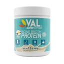 VAL 뼈 Broth Protein Powder – 22g Protein, 12g Collagen, MCT & Pea Protein – Gut, Skin & Joint Support – Paleo Friendly, 글루텐 프리 – 치킨 맛, 16 인분