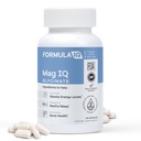 FIQ - Mag IQ Glycinate - 마그네슘 Bisglycinate 킬레이트 TRAACS - 높은 흡수 마그네슘 글리세라이드 보충 - 수면, 매일 에너지, & 뼈 웰빙 - 60 캡슐