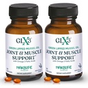GLX3 합동과 근육 지원을 위한 녹색 Lipped Mussel 기름 캡슐 | 여분 Strength ETA, EPA, DHA Omega-3 녹색 Lipped Mussel 보충, 융통성 & HakaLife GLX3에 의하여 회복