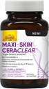 Country Life Maxi-Skin CeraClear, 60 Vegan 캡슐 - 임상적으로 Clear, Hydrated Skin & Improve Hyperpigmentation - 글루텐 무료, Vegan, Kosher