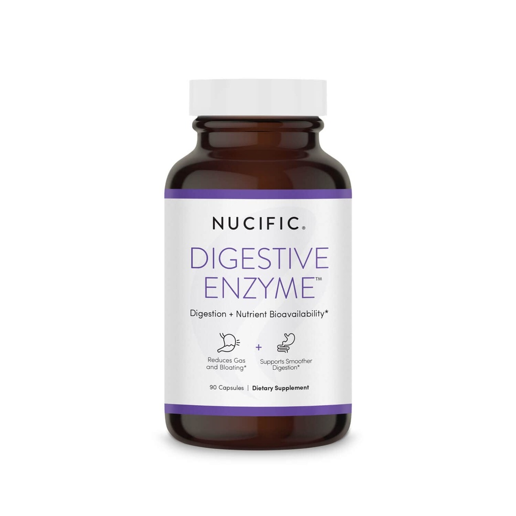 Nucific Digestive Enzyme 보충교재는 Digestion와 Nutrient 생물 다양성, 90 조사를 지원합니다