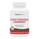 NaturesPlus Ultra Chewable Cranberry - 90 Love Berries Tablets - Urinary Tract Health - Non-GMO, 글루텐 무료 - 45 서빙