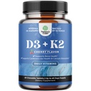 K2 MK7 보충 비타민 D3 - Immune 지원 뼈 건강 심장 건강 합동 지원 뼈 힘 및 계류 부스트 - VIT 면역 체계 - 60 조사를 위한 비타민 D3 -