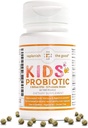 Kids Vegan Probiotics, 60 Tiny Pearls - 안티 바이오 틱 복구 - 지원 아이의 면역 및 소화 시스템 - 구미보다 15x 더 효과적 - 설탕 무료, 삼키기 쉬운