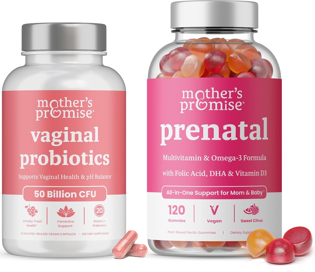 어머니의 약속 Prenatal 비타민 Gummies & 여성 뭉치를 위한 질 Probiotics