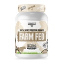 Axe & Sledge Farm Fed 100 % Whey Protein Isolate | 25g Protein | 낮은 캐비티, 낮은 설탕, 글루텐 무료 | 남성과 여성용 단백질 분말 | 케토 | 미국에서 제조 | 28 서빙, 바닐라 밀크 셰이크
