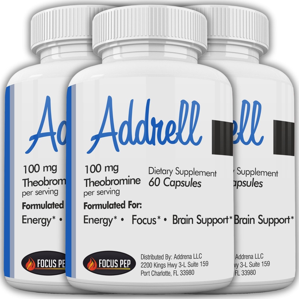 Addrell 에너지 자극제 알약 학문 보충교재 대안 알약, 자연적인 Nootropic 보충교재 & Cognitive 증강 인자는 여자 & 남자 180 캡슐을 위한 정신적인 Clarity에 대변합니다