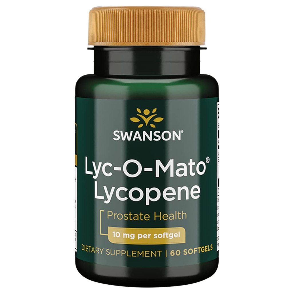 Swanson Lyc-O-Mato Lycopene 10 밀리그램 60 Sgels