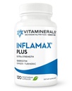 Vitaminerals® 121+ Inflamax® Plus | Quercetin | Proteolytic Enzymes | Ginger | Turmeric | Veggie 모자