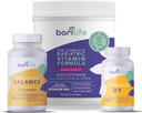 Bari Life Complete Bariatric MultiVitamin Powder (수박) 및 Bariatric Balance - Probiotic 보충 및 비타민 B1