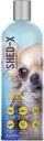 Shed-X 액체 개 보충교재, 8oz – 100% 자연적인 – 개 헛간, 개를 위한 물고기 기름 지원 피부 & 외투, 필수 지방산, 비타민 및 무기물을 가진 음식을 위한 개 기름