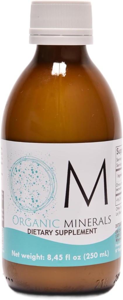 Ormus 유기 광물 250 mL - Ormus 순수 프리미엄 - 농축 - 깊은 대서양 물에서 광물 - Monatomic - 1 단위
