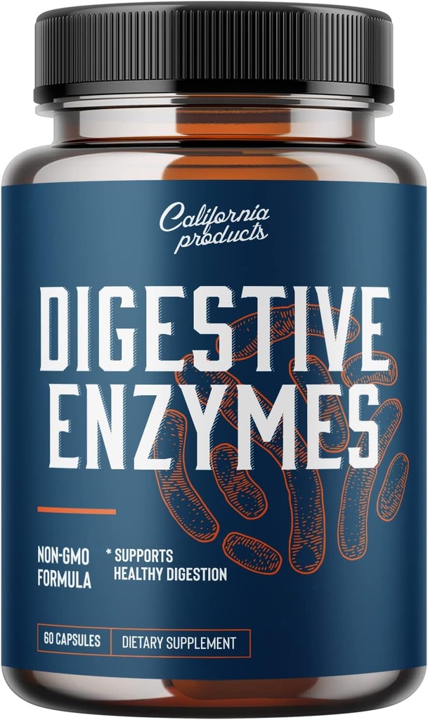 소화에 대한 소화 효소 보충제 - Digestion Upset Stomach Relief and Leaky Gut Repair - Pure Enzymes Digestion Supplement Women and Men