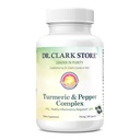 Clark Store Turmeric & Black Pepper Extract – 710mg, 100 캡슐, 면역 지원, 산화 방지제, 소화 건강 보충 성인