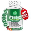남자와 여자를 위한 전체적인 음식 Multivitamin는 매일 Superfood 비타민 플러스 무기물 소화 효소, Probiotics 및 Omegas를 완료합니다. 공장 기반 멀티 비타민, 비 GMO (1)