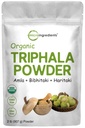 마이크로 성분 유기 Triphala 분말, 2 파운드 (Amla + Haritaki + Bibhitaki) | 인도 근원, 초본 Adaptogen 보충교재, 지원 대령 & 면역 건강 | Vegan, GMOS 없음