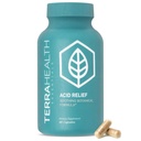 Terra Health Essentials - 산성 구호 | All-Natural Acid Reflux Relief, Heartburn, Indigestion Supplement | 30일 공급 (60 캡슐)