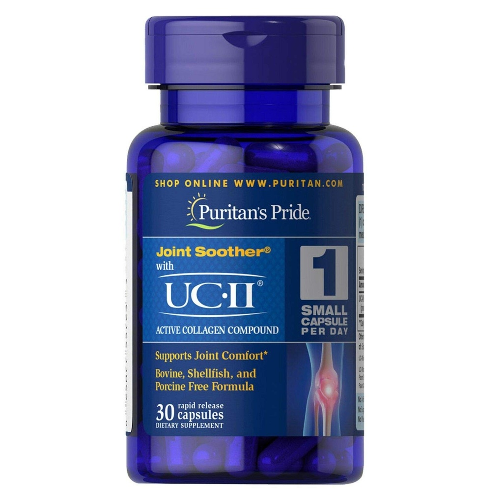 Puritan의 Pride UC-II 40mg 활동적인 교원질 화합물 30 캡슐