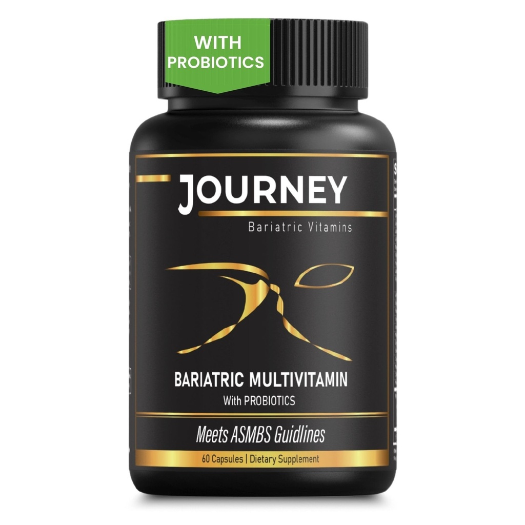 Probiotics & Iron을 가진 여행 Bariatric Multivitamin – 캡슐 (60 조사)