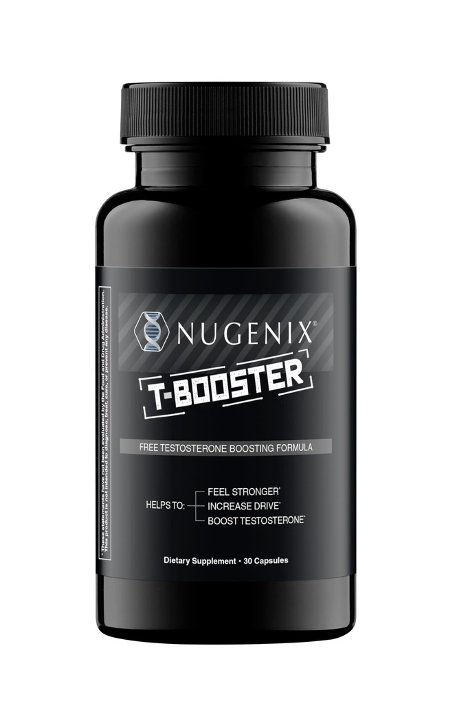 Nugenix T Boost - 남자를위한 무료 테스토스테론 부스터 보충, 30 카운트