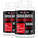 1600mg Fadogia Agrestis Tongkat Ali 보충교재, Ashwagandha를 가진 남자를 위한 Fadogia Agrestis 추출물 - 최대 힘, 120 Softgels